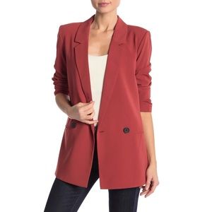 Elodie Boyfriend Blazer Rust Small
